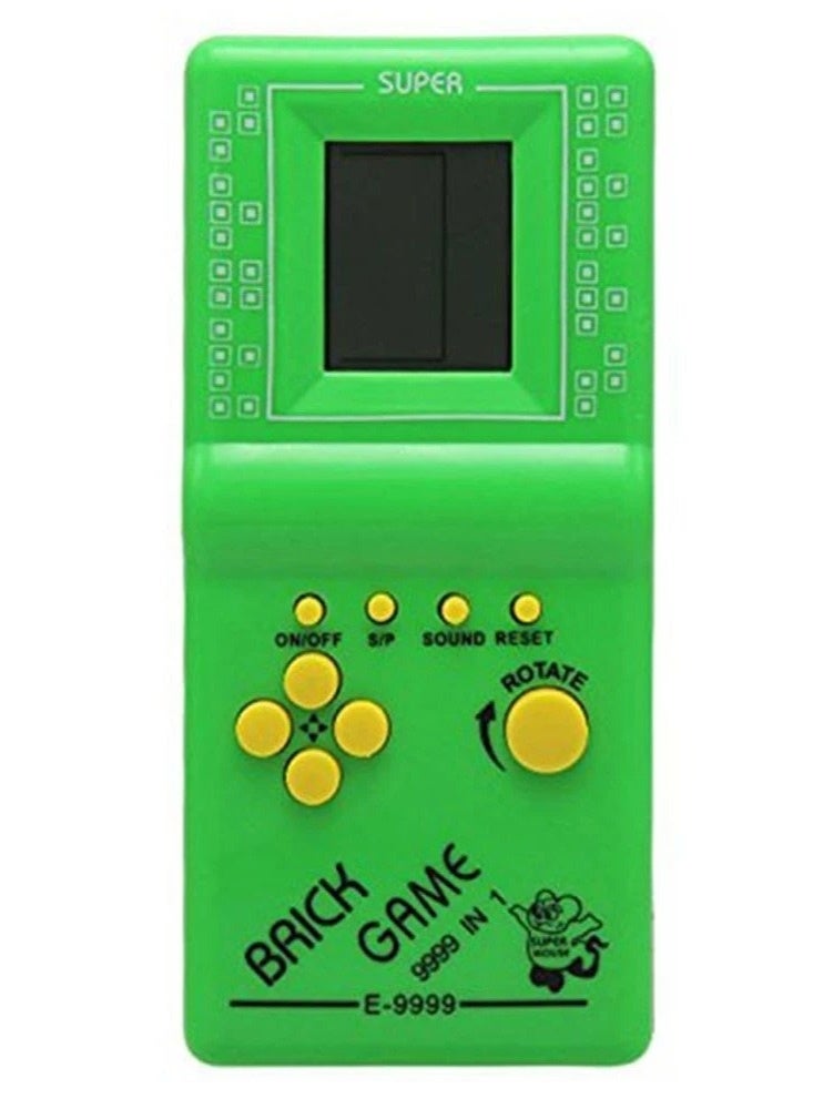 𝗖𝗟𝗔𝗦𝗦𝗜𝗖 Fun Tetris Brick Arcade Mini Gameboy Pixel Game Retro Handheld Electronic Block Boy Device LCD Toy Toys